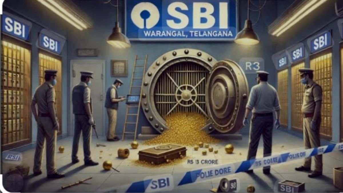 19 kg gold looted from SBI